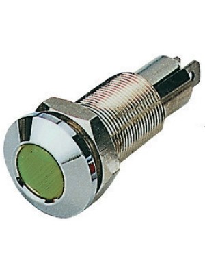Ledli ikaz lambası. Montaj Ø 18mm. 12V.