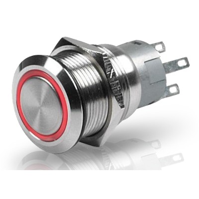 Hella Marine paslanmaz çelik, ledli switch.