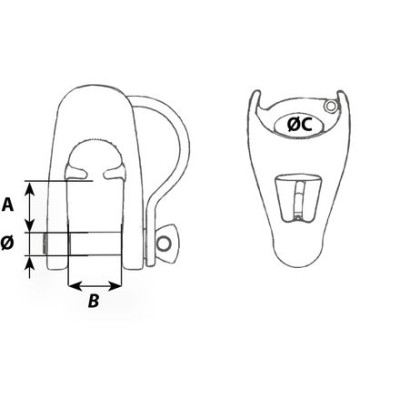 Wichard MXEvo Ana Yelken Mandar kilidi