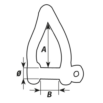 Wichard kendinden kilitli burgu kilit.
