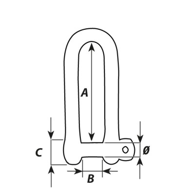 Wichard pimi &ccedil;ıkmaz uzun zincir kilidi