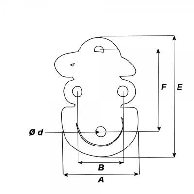 <div>
	Wichard katlanır &ccedil;iftli D halka.&nbsp;</div>