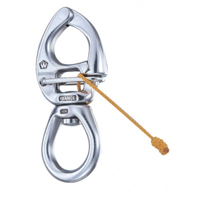 Wichard b&uuml;y&uuml;k kulplu hızlı a&ccedil;ılan snap shackle.