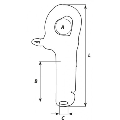 Wichard Pelikan kilit. Patentli.