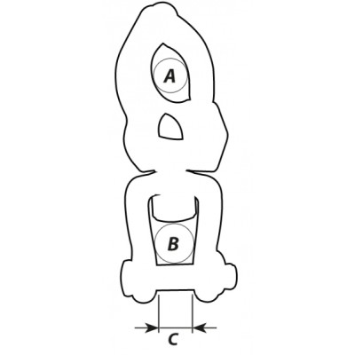 Wichard fırd&ouml;nd&uuml;l&uuml; mandar kilidi.