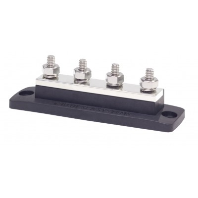 250A 4'lü terminal. 149x38 mm. Negatif veya pozitif devrede kullanılabilir.