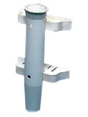 Kamış yuvası plastik beyaz. Boy 158 mm.
