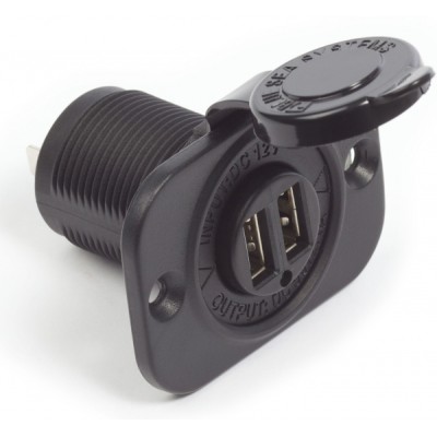 Blue Sea Systems çiftli USB şarj soketi.