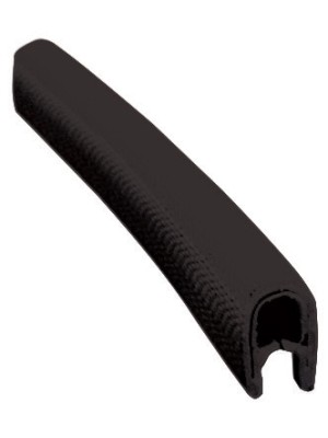 Kenar fitili, siyah. Fiber veya diğer materyallerde kullanılabilir.
