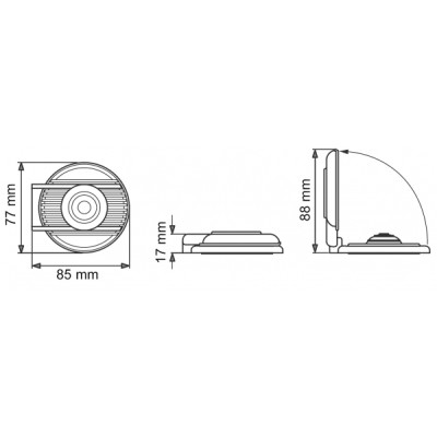Quick zincir yıkama ayak butonu.
