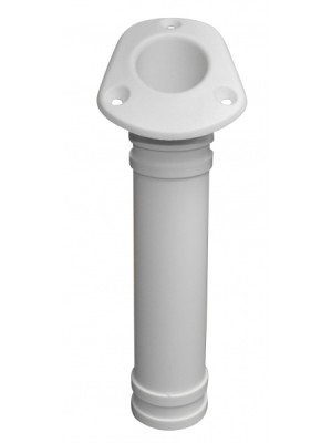 Kamış yuvası, beyaz plastik. İç Ø 40mm.