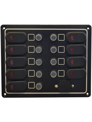 Usb portlu sigorta paneli. IP65 Su geçirmez.