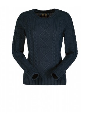 Musto Adams Crew Neck Cable Kazak