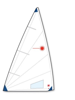 Laser radial yelken