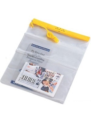 Su geçirmez çanta<br />
<br />
PVC. 267x343 mm.