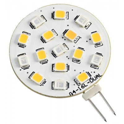 Çift renkli led ampul.