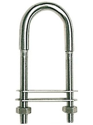 U mapa, paslanmaz çelik.