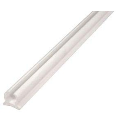 Döşeme rayı. Beyaz plastik. 4 metre.<br />