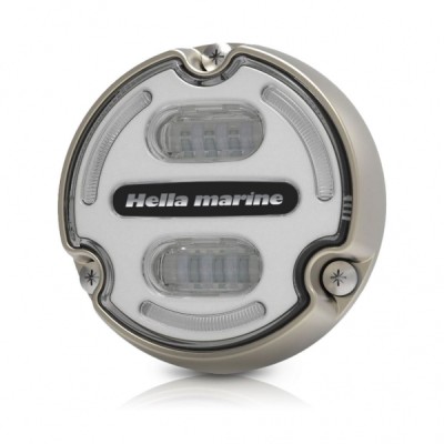 Hella Marine Apelo A2 Bronz Beyaz/Mavi su altı aydınlatma lambası.