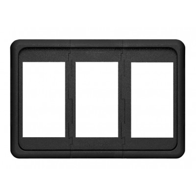 Contura switch montaj paneli - 3 lü