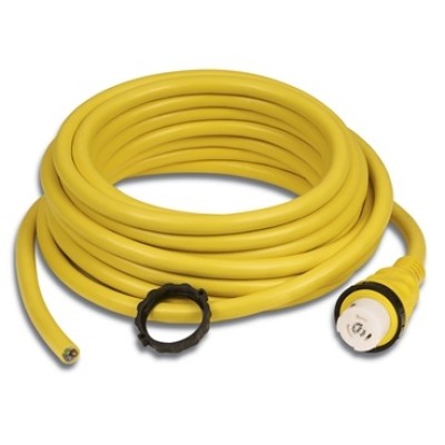 Marinco sahil besleme kablosu, fişli, 220V.<br />
15 metre. 8,6 mm² kablo.