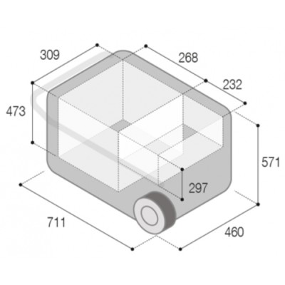 Vitrifrigo Portatif Buzdolabı-Dondurucu. Model VFT60
