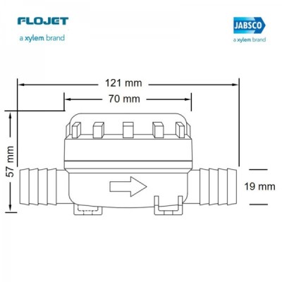 Jabsco pompa filtresi