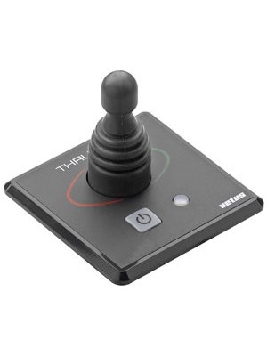 Kontrol paneli, joystick´li tip, 12/24V. Entegre zamanlayıcılı.