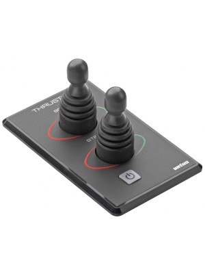 Kontrol paneli, çift joystick´li tip, 12/24V. Entegre zamanlayıcılı.