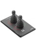 Kontrol paneli, çift joystick´li tip, 12/24V. Entegre zamanlayıcılı.