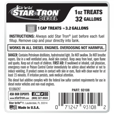 Star *Tron mazot katkısı. 473ml.