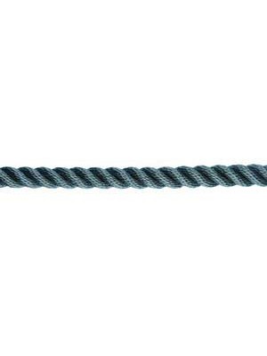 3 kollu, örgülü polyester halat. Bağlama ve demir halatı olarak kullanılabilir. Batar. <br />
Gri