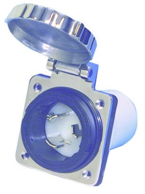 220V priz. AISI 316 paslanmaz çelik.<br />