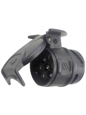 Adapt&ouml;r. 7 soketli r&ouml;mork fişini, 13 soketli ara&ccedil; prizine takabilmek i&ccedil;in.