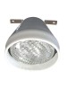 Gurcata lambası. Gövde beyaz, sert PVC, braketi paslanmaz çeliktir. 12V/35W.