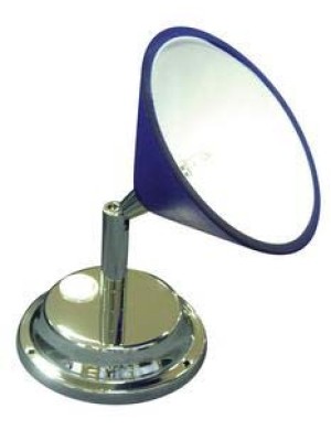 Okuma lambası. Braketi hareketlidir. Abajuru buzlu camdır.12V/10W halojen ampule sahiptir.