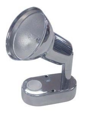 Okuma lambası. Açma kapama düğmeli. 12V/10W halojen ampul.