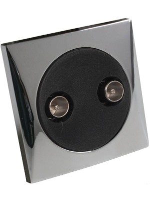 Frilight TV anten prizi. Kromaj. Çiftli.