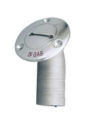 Dolum ağzı, paslanmaz &ccedil;elik. 30&deg; a&ccedil;ılı.