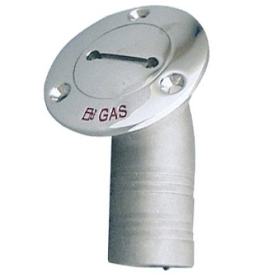 Dolum ağzı, paslanmaz &ccedil;elik. 30&deg; a&ccedil;ılı.