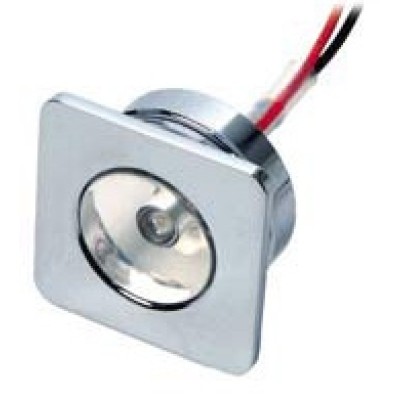 Merdiven lambası. Kromaj. Ledli. 12V.
