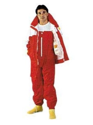Profesyonel yağmurluk salopet, model Giraglia. Polyester kumaşı ile su ve rüzgar geçirmez. 