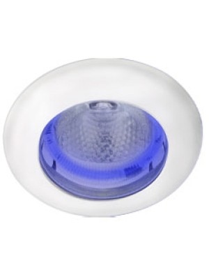 Hella Marine LED spot lambası. <br />
Mavi ambians halkalı, beyaz LED’li.