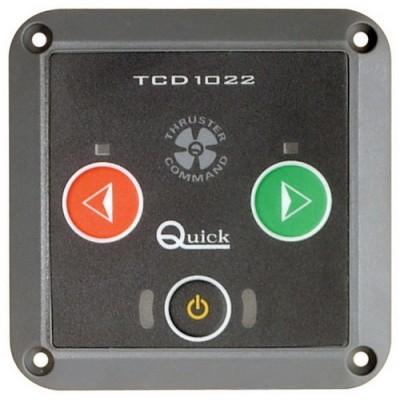 Quick TCD 2022 baş pervanesi kontrol paneli. Switch’li