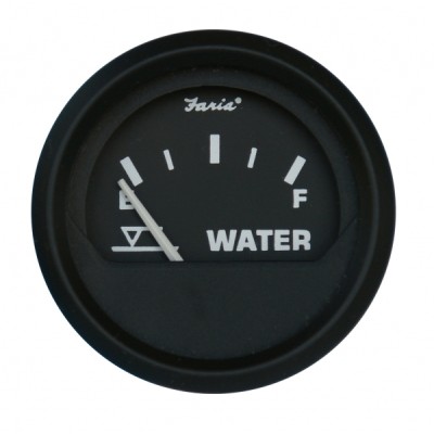 Faria su tankı seviye göstergesi. Ø52mm, 12V.