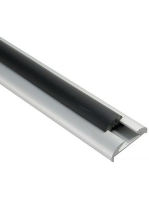 Küpeşte fitili. İç parça, PVC. Gri.