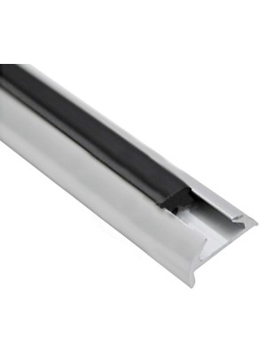 Küpeşte fitili. İç parça, PVC. Siyah.
